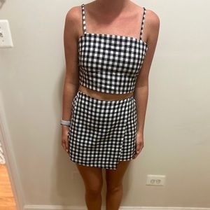 ASOS Gingham two-piece set